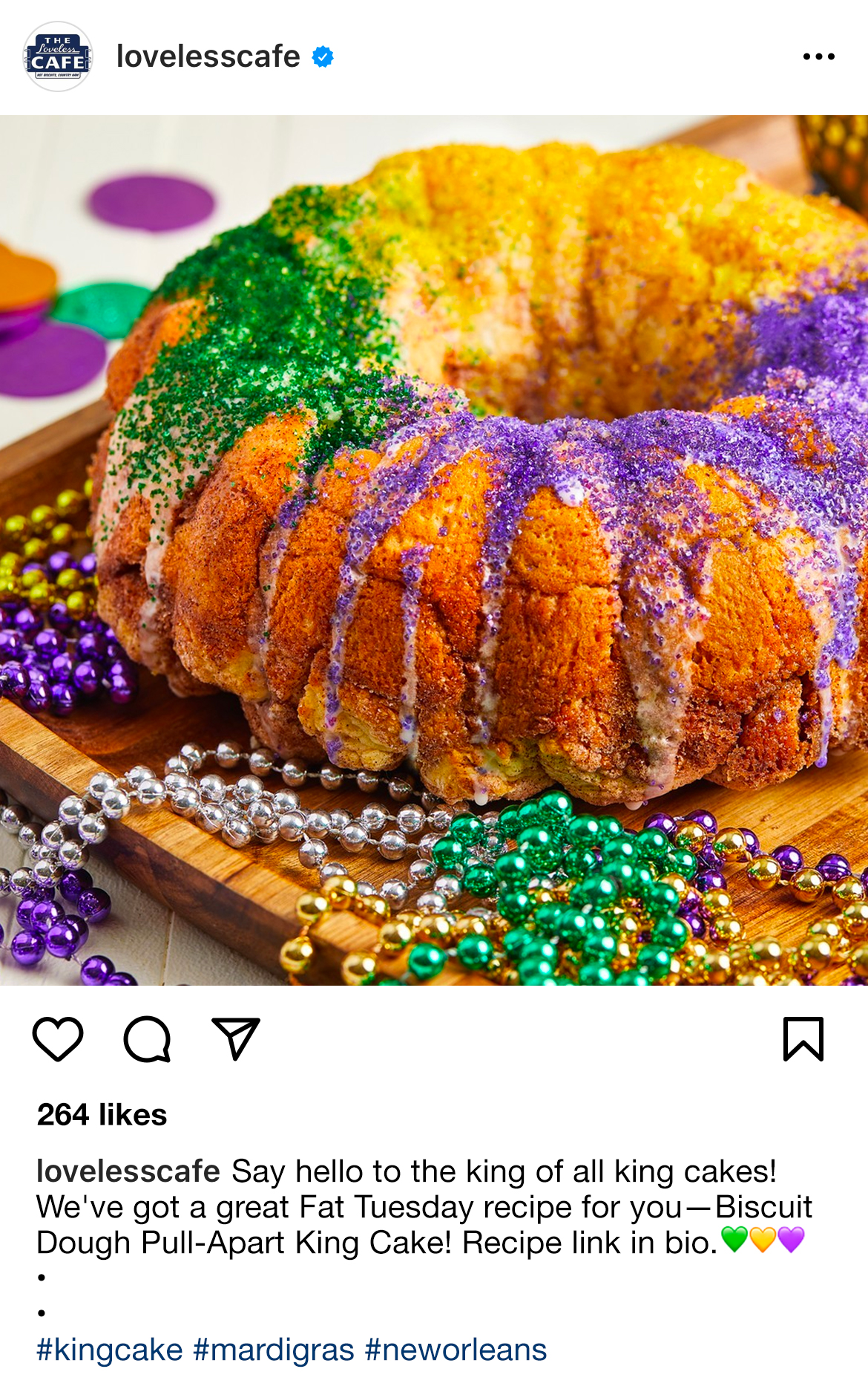 Social Media - Mardi Gras